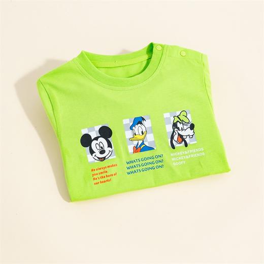 【商场同款】夏男童短袖T恤米奇印花婴幼儿童上装宝宝衣服 商品图4