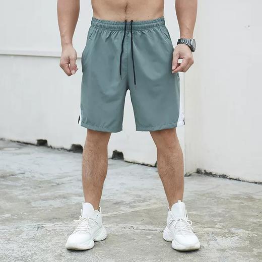 跃牌【跃LEAP-ACTIVE】系列夏季宽松透气拼接跑步运动短裤311 商品图2