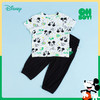 迪士尼童装男童满印T恤休闲九分裤套装夏季款米奇印花短袖两件套232T1490 商品缩略图2