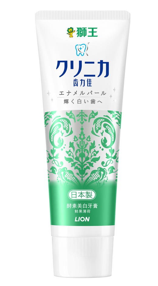 狮王齿力佳酵素美白牙膏(鲜果薄荷)130g 商品图0