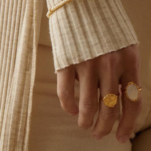 北京仓｜Elise Tsikis-Ligari-白贝母 戒指［法国设计师］ 商品图2