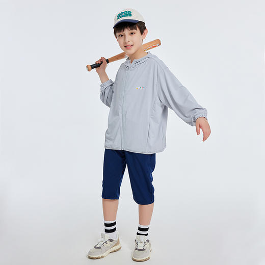 【三妈优选】龙之涵 亲子款提花呼吸孔防晒衣 透气不憋闷 UPF50+ 吸湿排汗 婴幼儿A类标准 商品图14