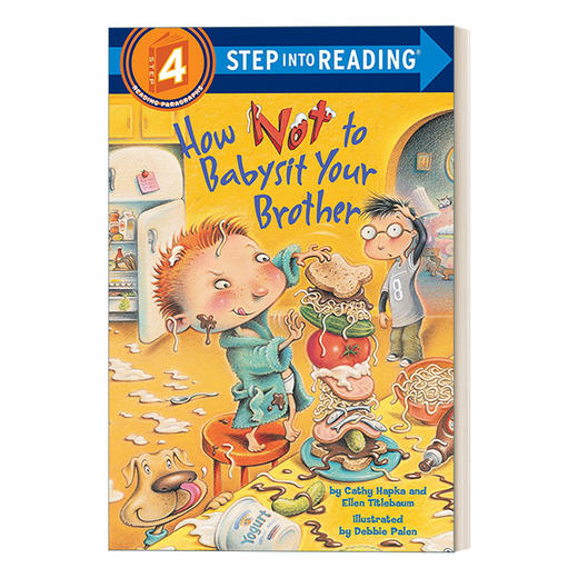 英文原版 Step into Reading 4 - How Not to Babysit Your Brother 如何不照顾你的弟弟 英文版 进口英语原版书籍 商品图0
