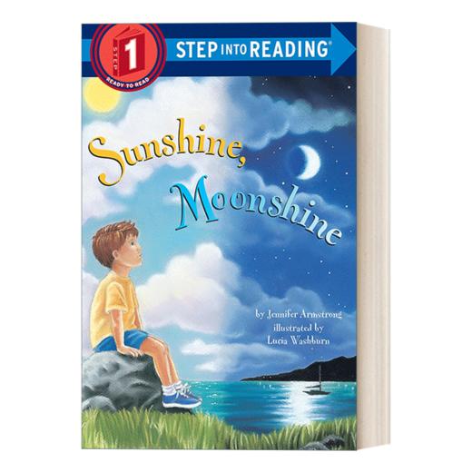 英文原版 Step into Reading 1 - Sunshine  Moonshine 阳光 月光 英文版 进口英语原版书籍 商品图1