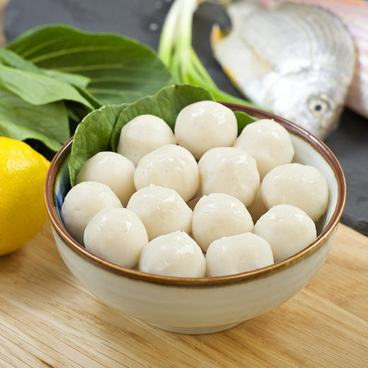 汕尾老字号｜老德头正宗潮汕手打海鲜鱼丸三拼套餐, 墨 鱼丸170g*2袋,深海鱼丸170g*2袋,章 鱼丸170g*2袋 商品图2