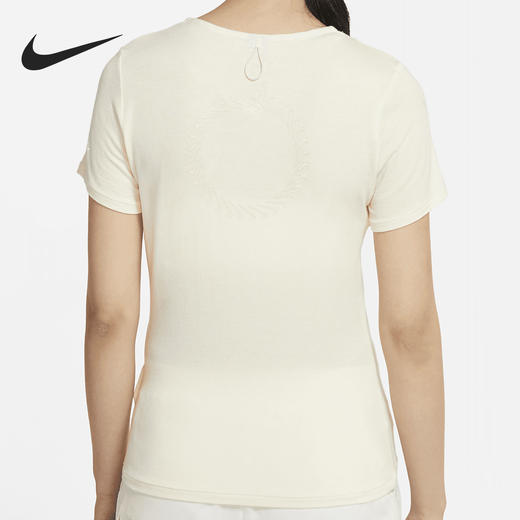 Nike/耐克夏季女子运动训练休闲跑步短袖T恤 DJ8519-110 商品图1