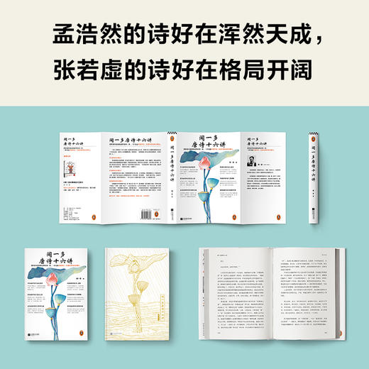 读客闻一多唐诗十六讲闻一多一针见血讲透李白杜甫们的诗好在哪儿 商品图7