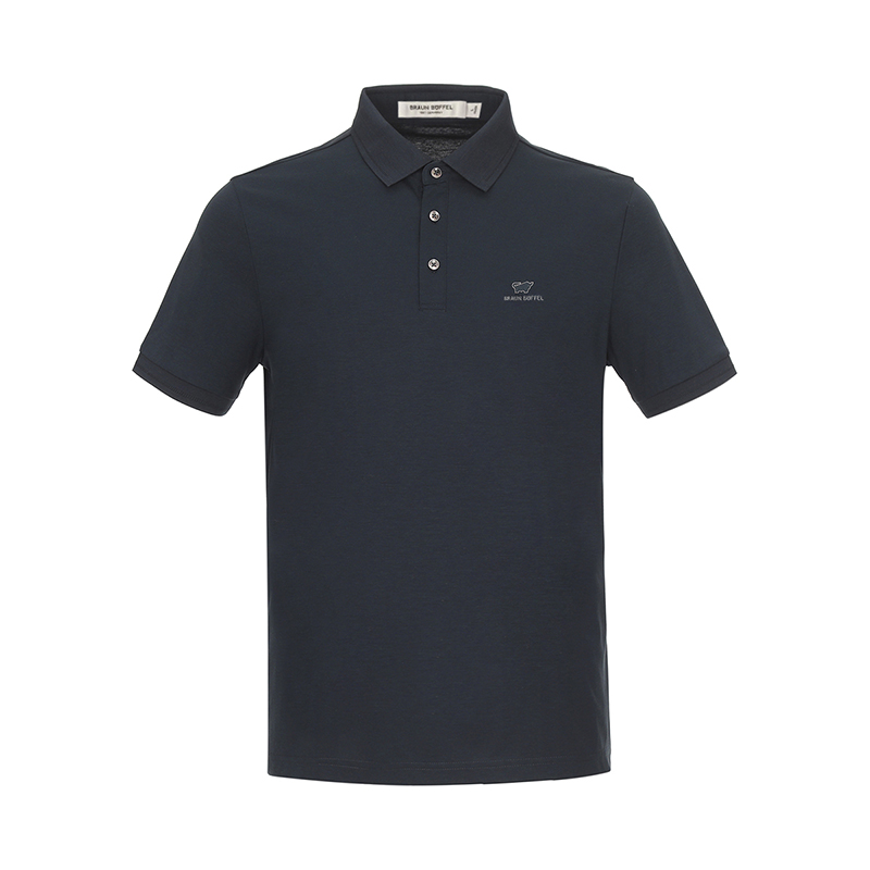 布兰施轻奢简约时尚男士POLO衫