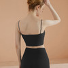 莱卡简约吊带运动内衣女欧美外穿细肩带美背心带胸垫健身瑜伽文胸 商品缩略图3