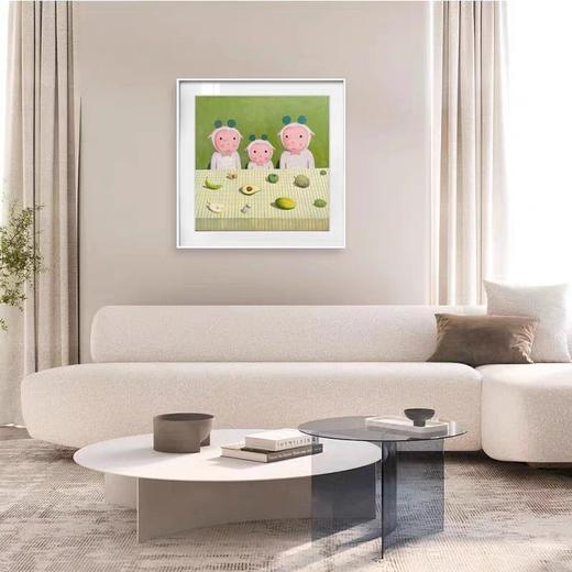 绿格子-杨媛媛版画 商品图2