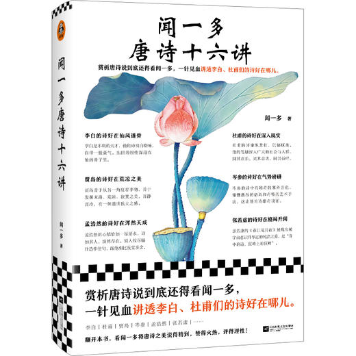读客闻一多唐诗十六讲闻一多一针见血讲透李白杜甫们的诗好在哪儿 商品图0