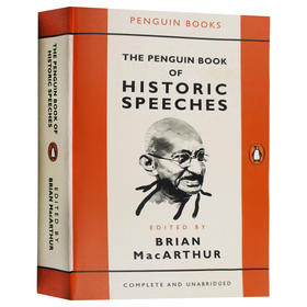 企鹅历史演讲合集 英文原版书 The Penguin Book of Historic Speeches 进口原版英语书籍 全英文版 搭企鹅现代演讲合集