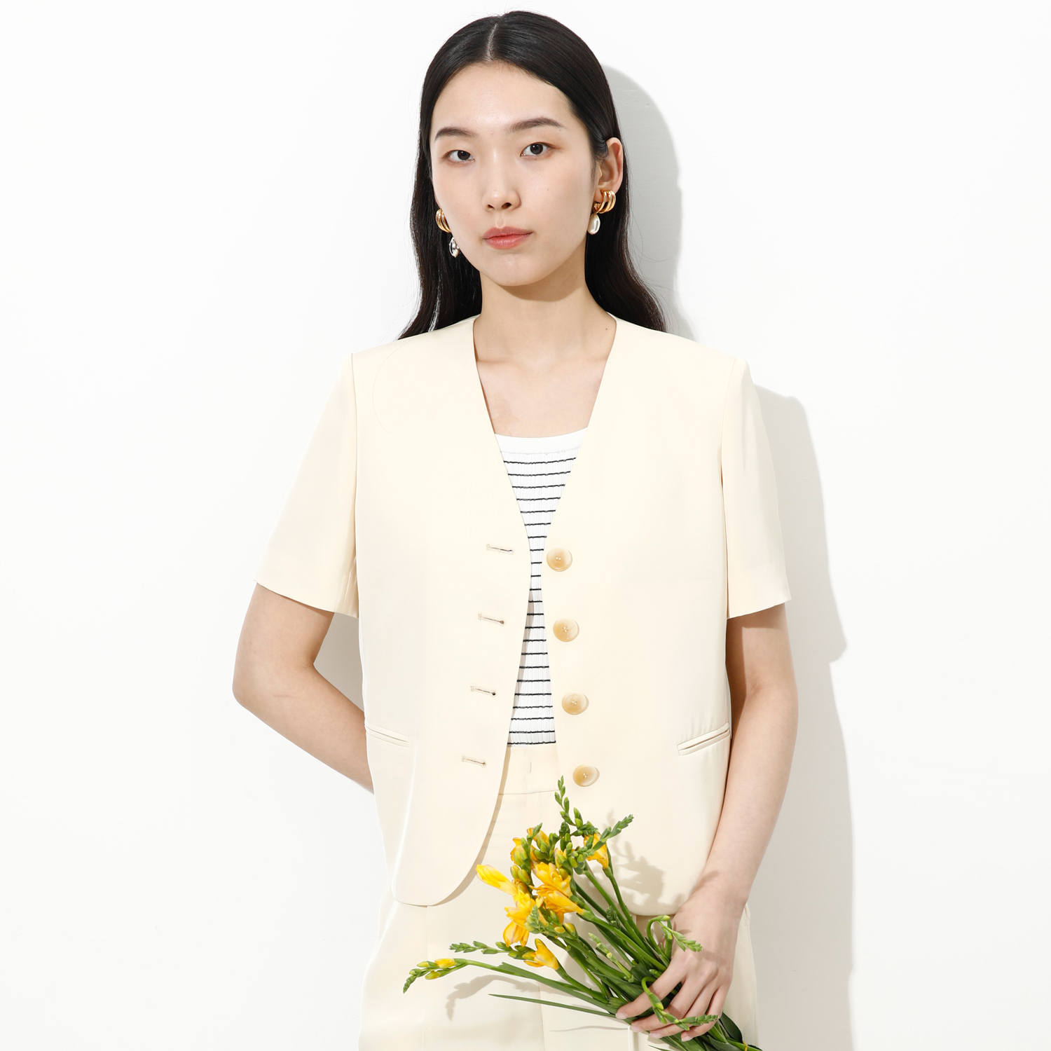 朵拉梵西针织背心F26B1326