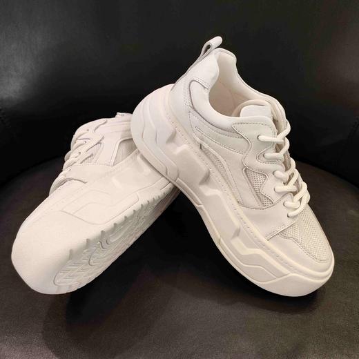 LFGJ 14653时尚厚底网面透气休闲小白鞋 商品图2