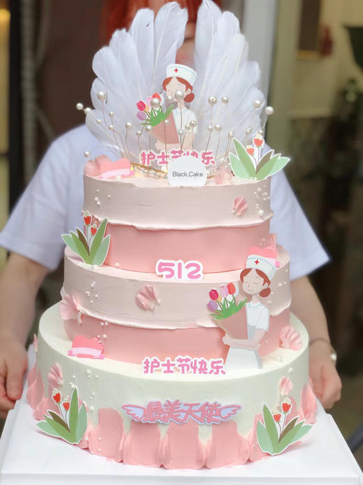 【512护士节】致敬白衣天使 | 多层创意蛋糕 商品图0