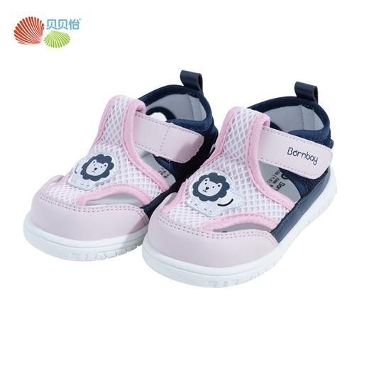 贝贝怡宝宝凉鞋学步鞋夏季女婴儿鞋子防滑软底幼童鞋男童拖地鞋包头 商品图1