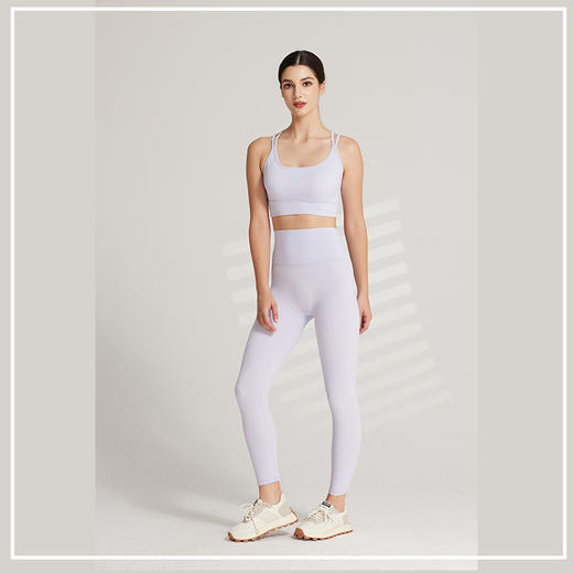 《5送2 10送5》哈瓦塔瑜伽九分裤裸感高弹运动裤一码通无LOGO 商品图9