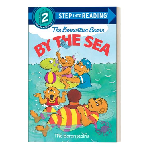 英文原版 Step into Reading 2 - The Berenstain Bears by the Sea 贝贝熊在海滩 英文版 进口英语原版书籍 商品图1