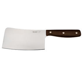 锐欧乐享系列枫木手柄不锈钢剁骨刀