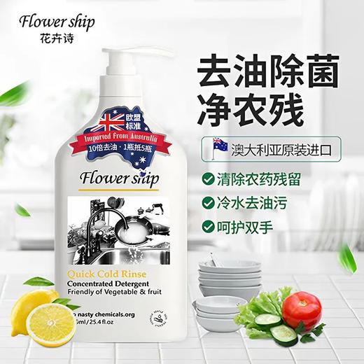 花卉诗冷水速净浓缩洗洁精 商品图2