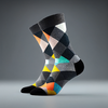 时尚款 · AI 男人袜 · Midjourney 做的男人袜（4双） 商品缩略图1