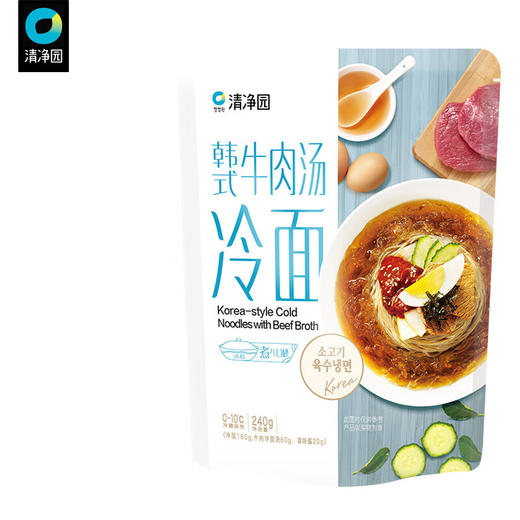 清净园韩式牛肉汤冷面240g 商品图0