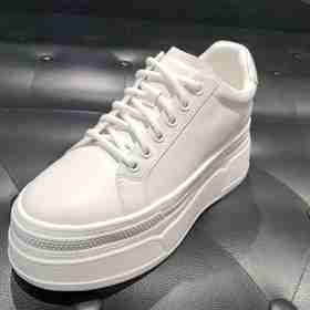 LFGJ 14638超轻厚底小白鞋