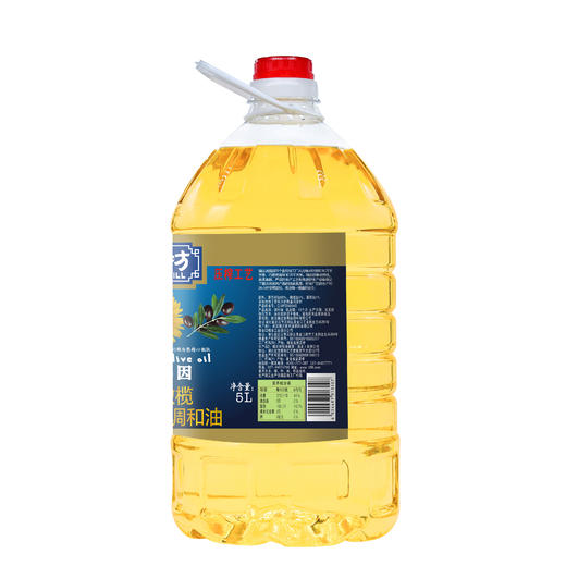 福达坊非转基因葵花橄榄食用植物调和油5L（6924497913107） 商品图1