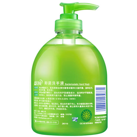 蓝月亮 芦荟抑菌洗手液500g瓶 商品图5