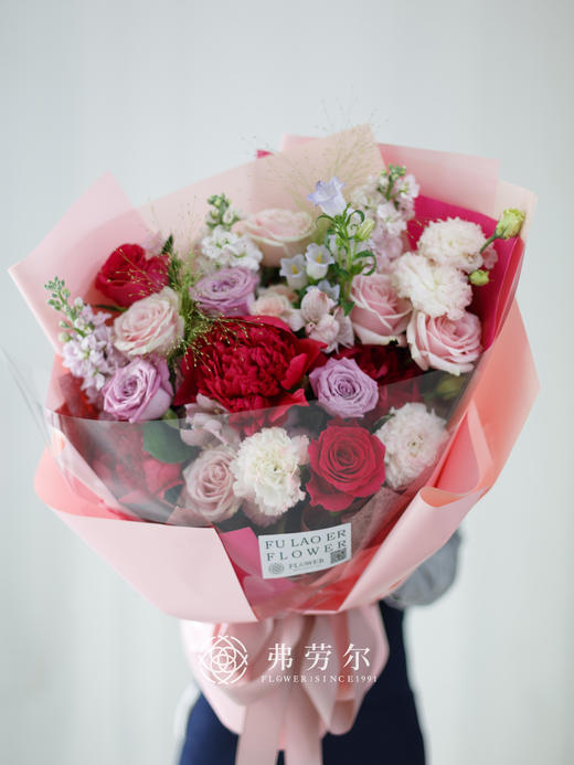 母亲节挚爱花束（正红色系） 商品图8