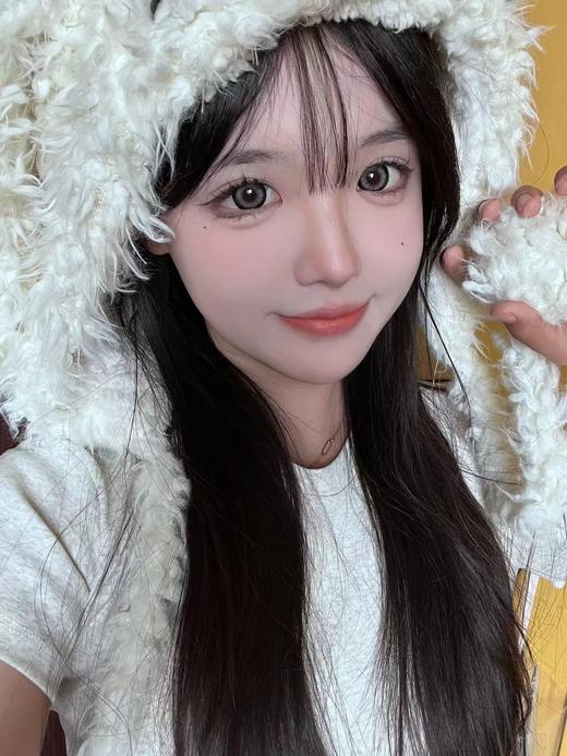 【大直径】PFGIRLCON-奶灰熊-14.5mm【年抛 0-800度 含525/575】 商品图5