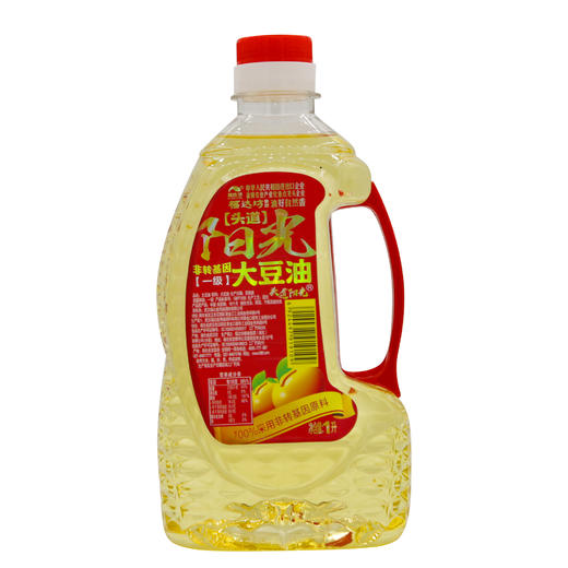 福达坊头道阳光非转基因一级大豆油1L（6924497919109） 商品图0