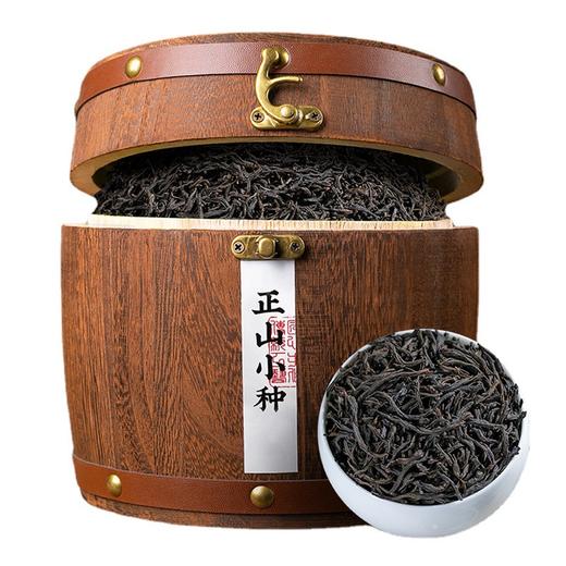 「木桶礼盒装！正山小种」福建红茶正山小种茶叶木桶礼盒装500g团购礼品茶饮 商品图4