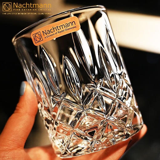 奈赫曼 德国进口水晶玻璃水杯果汁杯威士忌杯洋酒杯啤酒杯  诺贝勒斯4只装 商品图3