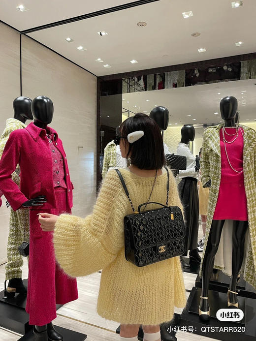 22k漆皮双肩包🎒 商品图0