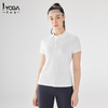 IYOGA运动T恤纯色POLO衫女T041 商品缩略图1
