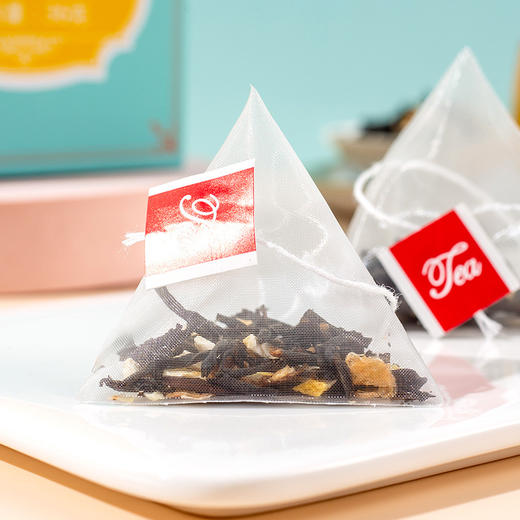 「9.9元包邮！12袋装」花茶柠檬红茶 水果茶三角包袋泡茶组合冷泡茶饮 商品图1