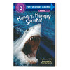 英文原版 Step into Reading 3 - Hungry  Hungry Sharks!  (A Science Reader) Non-fiction 饥饿的鲨鱼 英文版 进口英语原版书籍 商品缩略图0