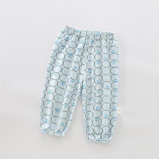 【宝宝防蚊裤 轻盈穿着无负担】婴儿裤子夏天薄款男童女童灯笼裤春秋宝宝长裤网纱夏季儿童防蚊裤 商品图3