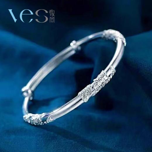 繁花似锦足银9999手镯 商品图1