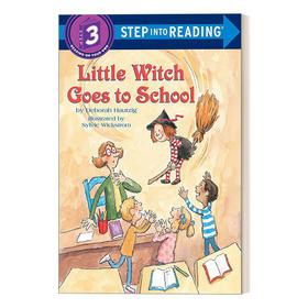 英文原版 Step into Reading 3 - Little Witch Goes to School 小女巫去上学 英文版 进口英语原版书籍