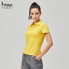 IYOGA运动T恤纯色POLO衫女T041 商品缩略图6