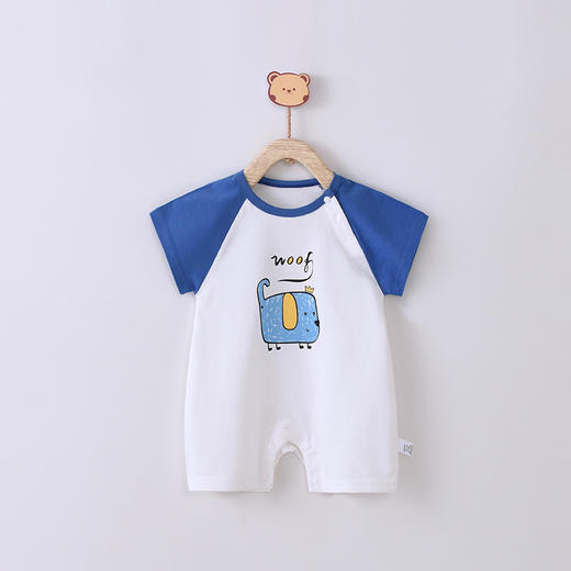 【A类品质 安全可“啃咬”】宝宝连体衣婴儿衣服新生儿哈衣全棉睡衣夏季短袖爬爬外出服装 商品图7