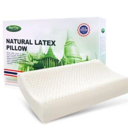 泰国西氪皇家ROYAL KIN乳胶枕波浪枕（中号）礼盒装 商品图0