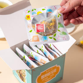 「10袋装」雪梨桂花茶 水果茶 花果拼配茶 花草茶三角茶包袋泡茶饮