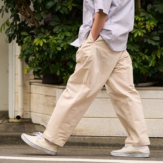 KUON Tapered Trousers 日本和纸纤维宽松阔腿锥形休闲长裤 商品图1