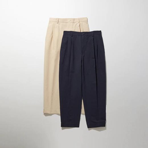 KUON Tapered Trousers 日本和纸纤维宽松阔腿锥形休闲长裤 商品图0