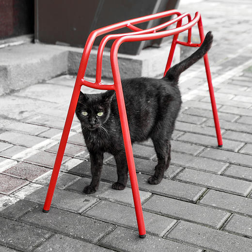 与光共舞 光头仔的游乐园 定制款 Insteel 吊床凳 布莱卡红系列 商品图0