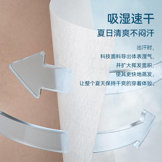 十如仕休闲凉感直筒速干短裤-SP03-01 商品图4