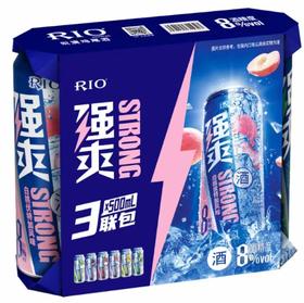 锐澳RIO强爽三连包  500ml*3罐*4包  整箱装